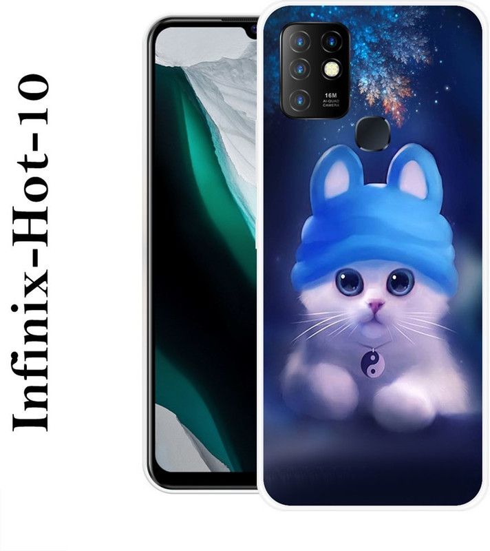 SUPERCASE Back Cover for Infinix Hot 10  (Multicolor, Silicon)