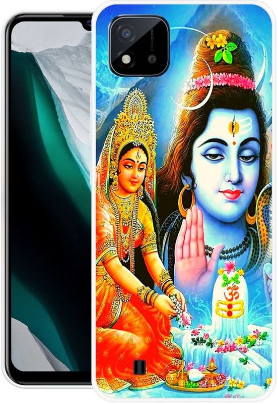 KUDI Back Cover for Realme C20, Realme C11 2021  (Multicolor, Grip Case, Silicon)