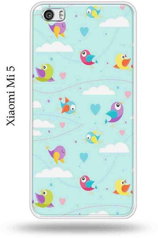 Mystry Box Back Cover for Mi 5  (Multicolor, Flexible, Pack of: 1)