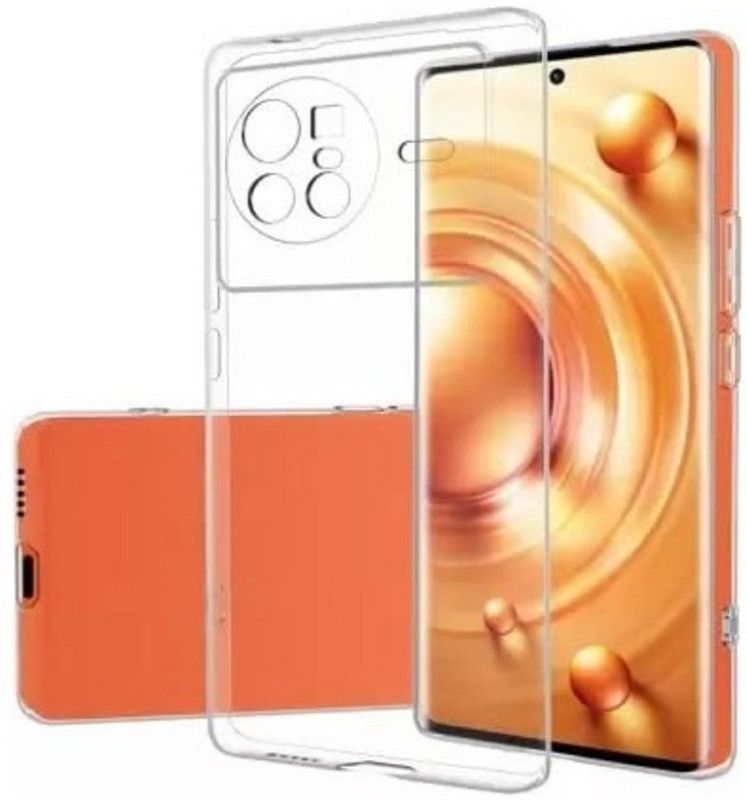 S-Hardline Back Cover for Vivo X80 Pro 5G, Slim Fit Ultra-Thin TPU With Camera Protection  (Transparent, Pack of: 1)