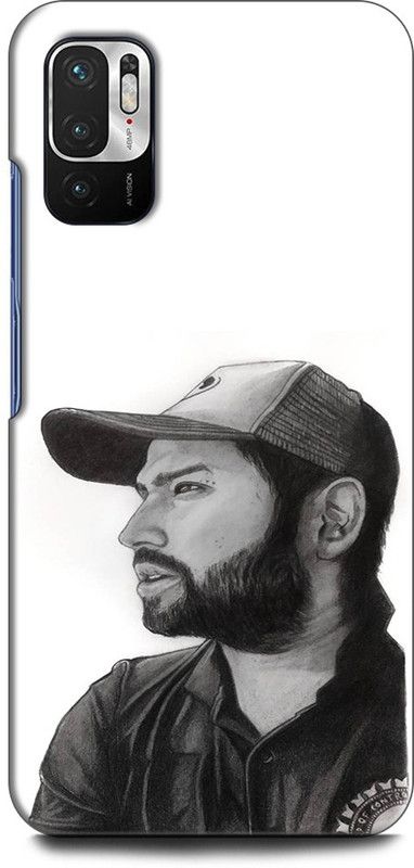 Afterglow Back Cover for Redmi Note 10T 5G ROHIT SHARMA, BCCI,CRICKETER, INDIAN KHILADI  (Multicolor, Shock Proof, Pack of: 1)