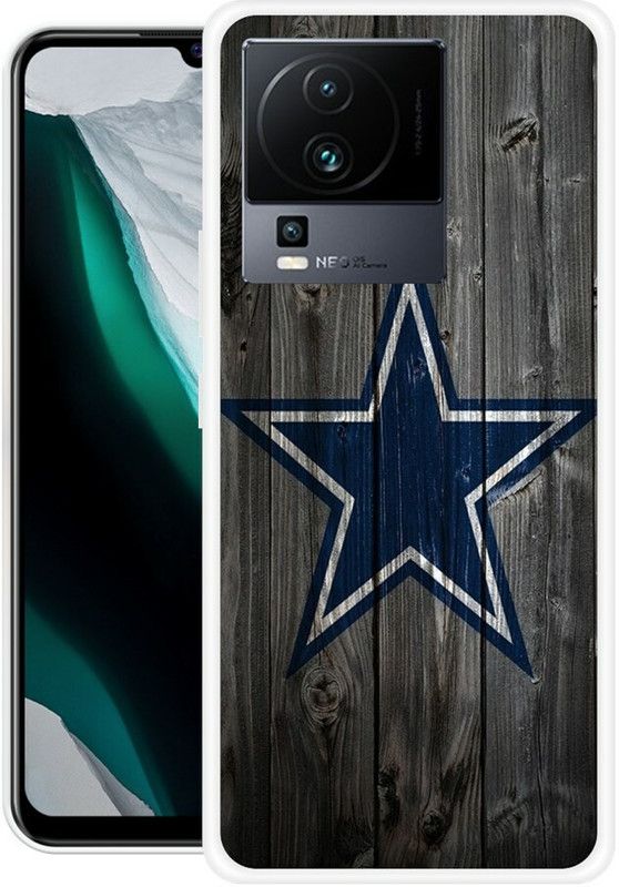 MeMi Back Cover for iQOO Neo 7 5G  (Blue, Grey, Shock Proof, Silicon, Pack of: 1)