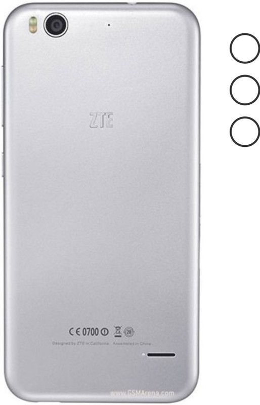 CHAMBU Back Camera Lens Glass Protector for ZTE Blade S6 Plus  (Pack of: 3)