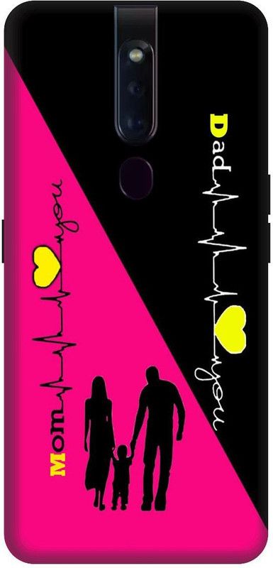 PRINTEDGE Back Cover for Oppo F11 Pro  (Multicolor, Pack of: 1)
