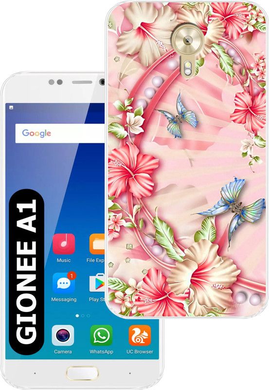 Goldista Back Cover for Gionee A1  (Multicolor, Flexible, Silicon, Pack of: 1)