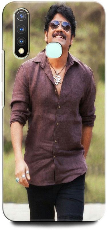 ORBIQE Back Cover for Vivo Y19 1915/PD1934F_EX AKKINENI NAGARJUNA, ACTOR, ACTION HERO, NAGARJUNA  (Multicolor, Hard Case, Pack of: 1)