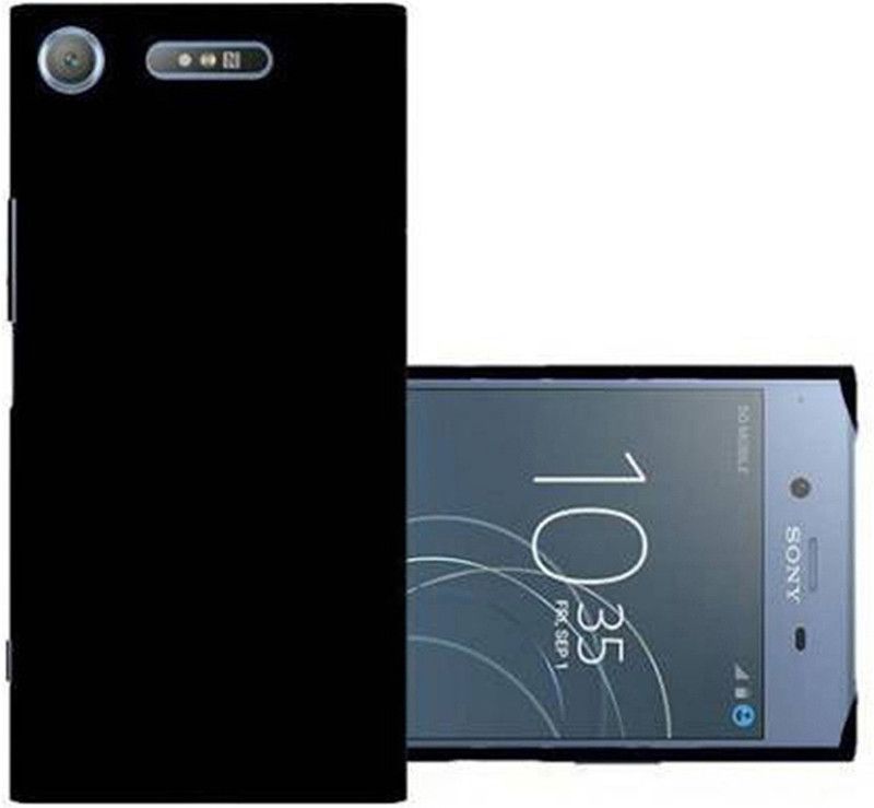 Mobi Socket Back Cover for Sony XZ1  (Black, Grip Case)