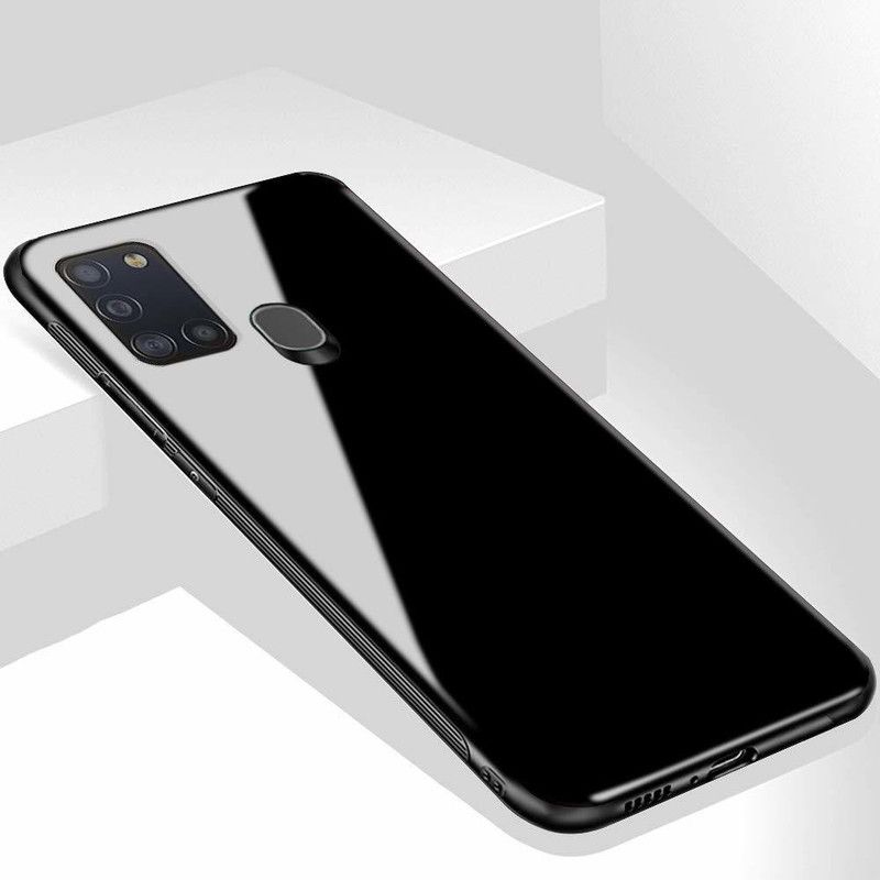 GoPerfect Back Cover for Samsung Galaxy A21s  (Black, Pack of: 1)