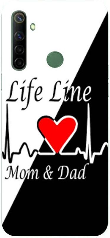 HC HARRY CREATION Back Cover for REALME NAZRO 5i,REALME NAZRO 5S,REALME NAZRO 5  (Black, White, Pack of: 1)