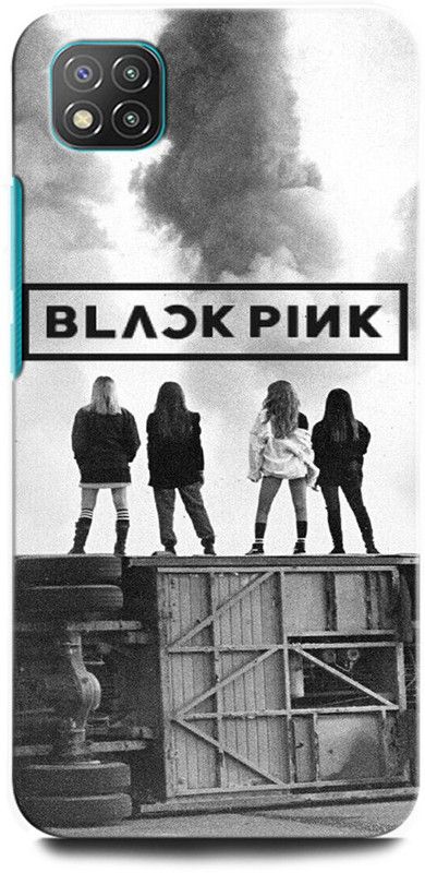 INTELLIZE Back Cover for POCO C3 MZB07RHIN LISA, JENNIE, ROSE, JISOO, BLACK PINK GIRL, NATURE  (Multicolor, Hard Case, Pack of: 1)