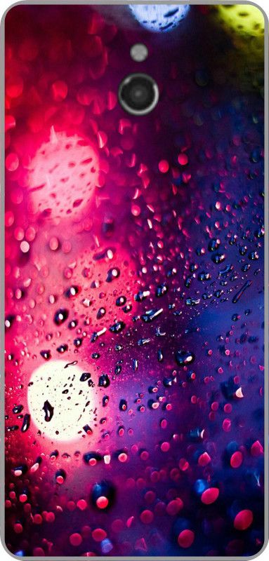 Bastex Back Cover for Infocus M2  (Purple, White, Blue, Pack of: 1)