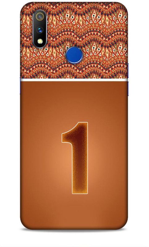 Keviv Back Cover for Realme 3 Pro  (Brown, 3D Case, Pack of: 1)