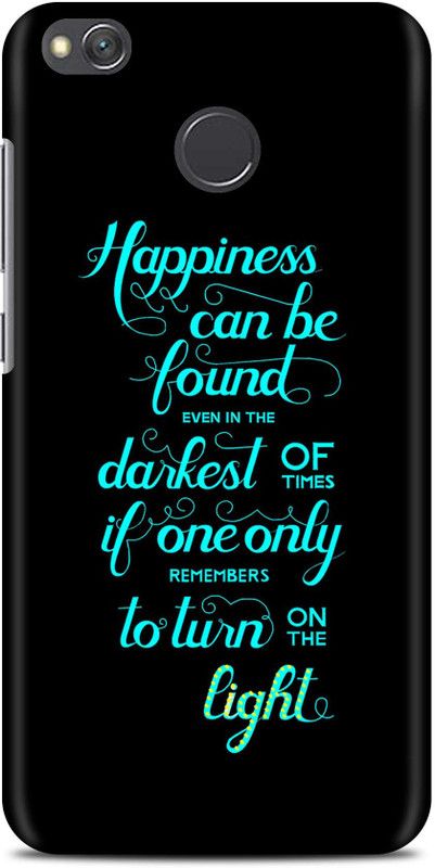 Sankee Back Cover for Mi Redmi 4  (Black, Hard Case)