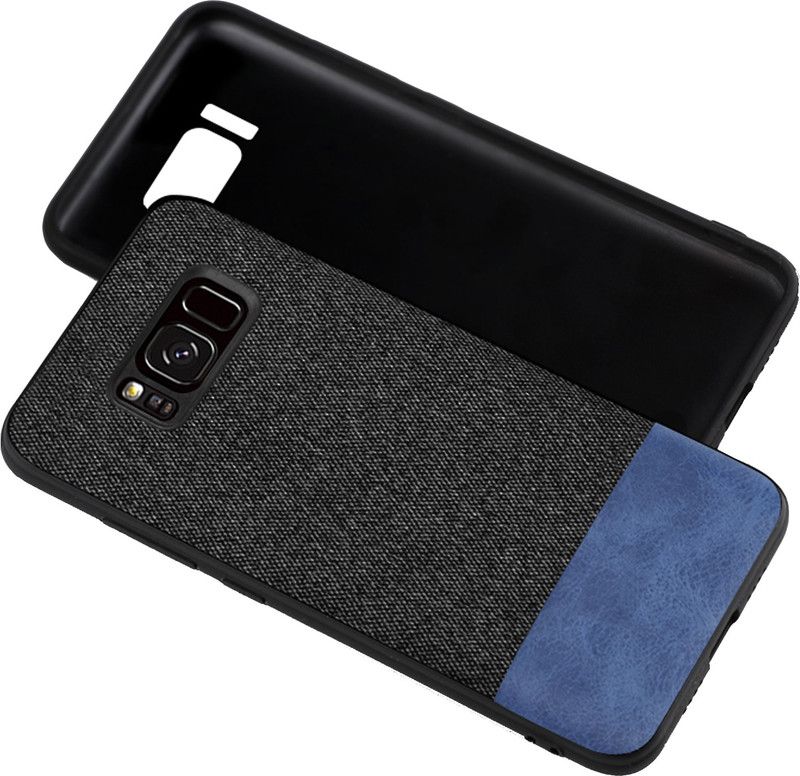 Kapa Back Cover for Samsung Galaxy S8 + (Plus)  (Blue, Black, Pack of: 0)