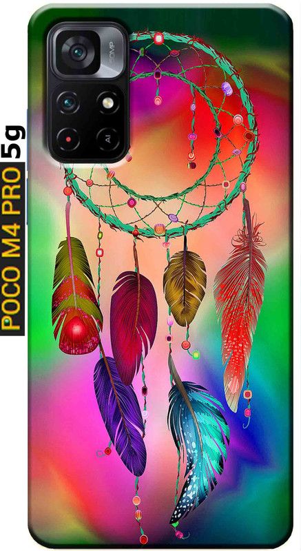 YornoSis Back Cover for POCO M4 Pro 5G 2812  (Multicolor, Anti-radiation, Silicon, Pack of: 1)