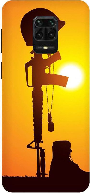 THE NARAYANA COLLECTIONS Back Cover for POCO M2 PRO-ARMY,FOGI,SOLDIER,JATT,RAJPUT  (Multicolor, Hard Case, Pack of: 1)
