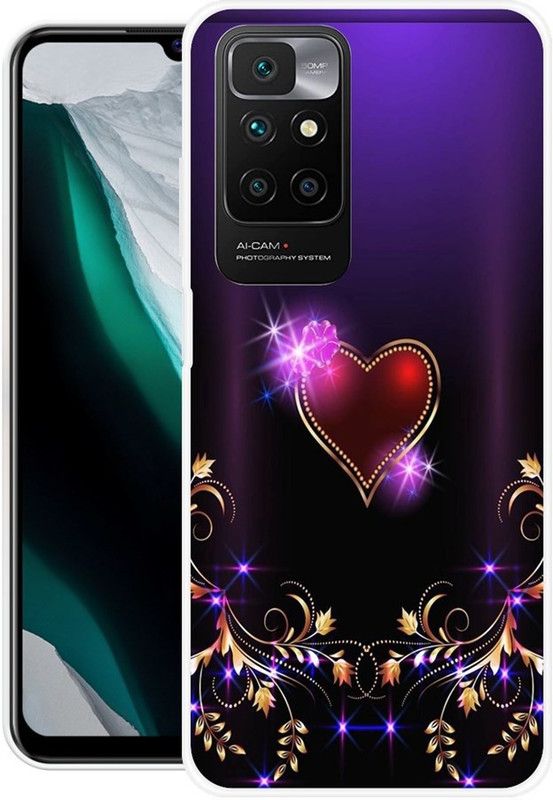 Krtagy Back Cover for Redmi 10 Prime  (Multicolor, Dual Protection, Silicon, Pack of: 1)