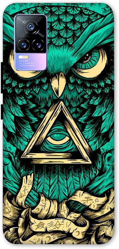 CASiFLY Back Cover for Vivo Y73 , Vivo V2059  (Green, Hard Case, Pack of: 1)