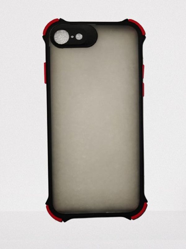 Ceflox Back Cover for iPhone 7/8  (Black, Shock Proof)