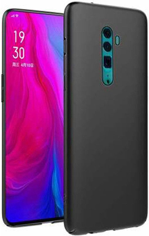 Mozo Back Cover for OPPO Reno 2  (Black, Grip Case, Pack of: 1)