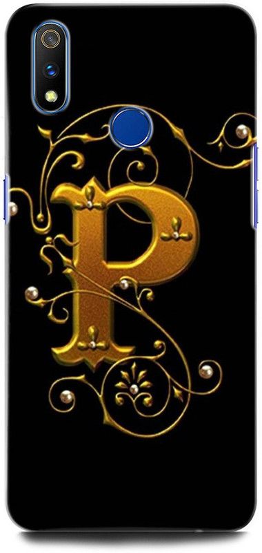 ORBIQE Back Cover for Realme 3 Pro  (Black, Yellow, Hard Case, Pack of: 1)