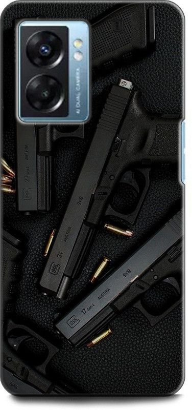 WallCraft Back Cover for OPPO K10 5G, CPH2337 GUN, PISTOL, ARMY, WEAPON, REVOLVER, MILITARY, REFILE  (Multicolor, Dual Protection, Pack of: 1)