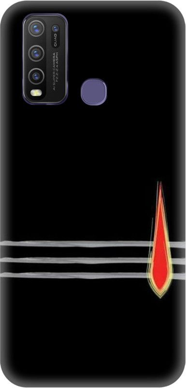 Smutty Back Cover for Vivo Y30,Vivo 1938 - Mahadev Print  (Multicolor, Hard Case, Pack of: 1)