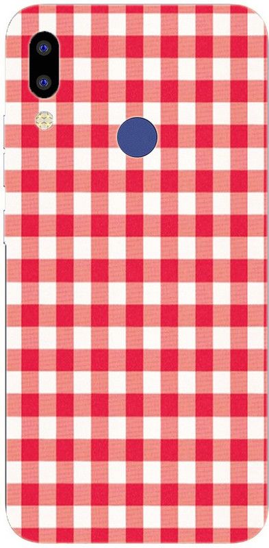 METOO Back Cover for Tecno id5a, Red & White Design Back Cover_Print_233  (Multicolor, Dual Protection, Silicon, Pack of: 1)