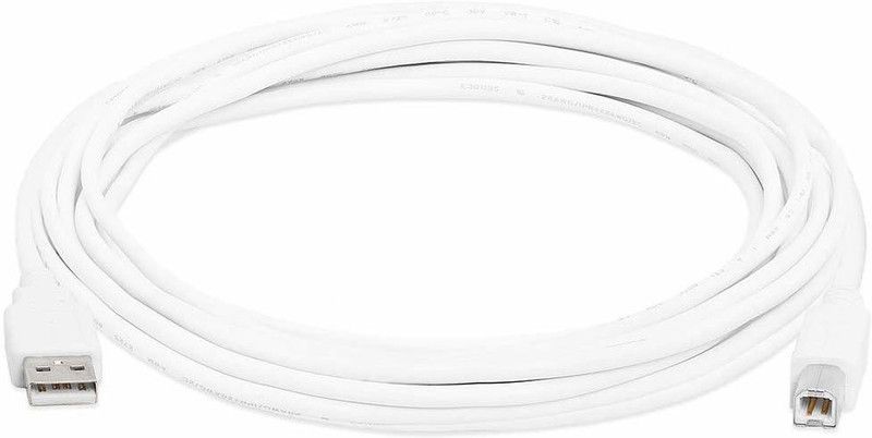 Tech-X Micro USB Cable 1.5 m 1.5M High Speed USB 3.0/2.0 A Male to B Male Printer Cable  (Compatible with usb Printer, White, One Cable)