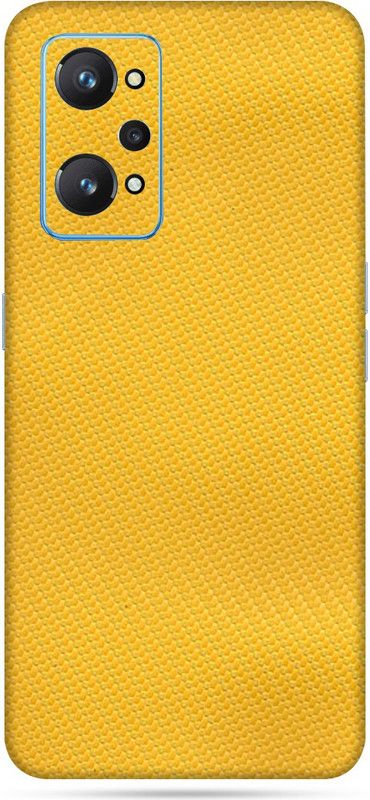Satisfactory Realme Gt Neo 2 Mobile Back Skin Mobile Skin  (Yellow)
