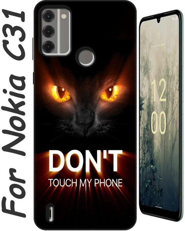 RDcon Back Cover for Nokia C31 2673  (Multicolor, Flexible, Silicon, Pack of: 1)