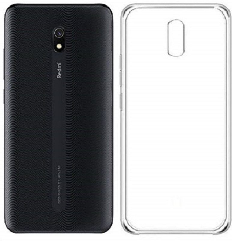 Celzo Back Cover for Xiaomi Redmi 8A  (Transparent, Silicon, Pack of: 1)