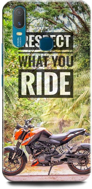 Afterglow Back Cover for Vivo Y11 KTM, KTM Bike, Superbike, Bike Lover, Duke, KTM RC200  (Multicolor, Dual Protection, Pack of: 1)