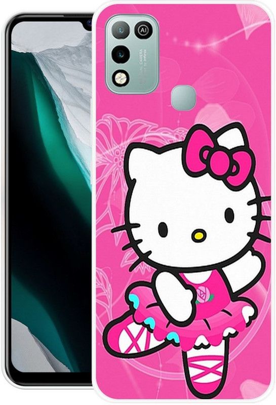 SIMAWAT Back Cover for Infinix Hot 10 Play  (Multicolor, Grip Case, Silicon)