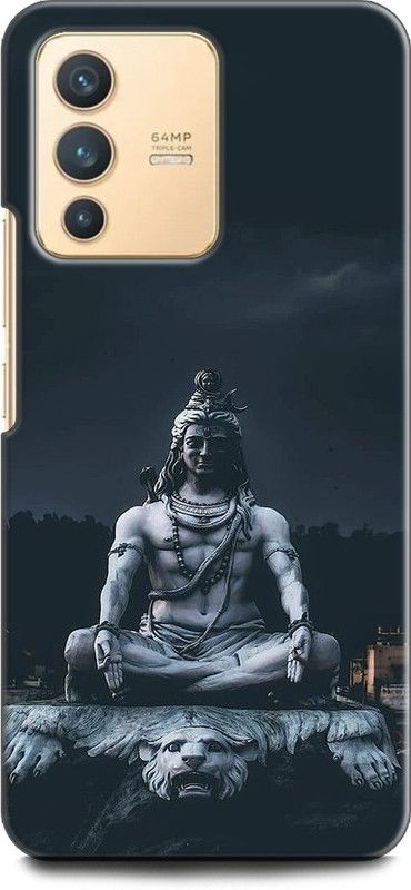 KEYCENT Back Cover for Vivo V23 Pro 5G, V2132 OM, SHIVJI, LORD SHIVA, MAHADEV, BHOLENATH, GOD  (Multicolor, Shock Proof, Pack of: 1)
