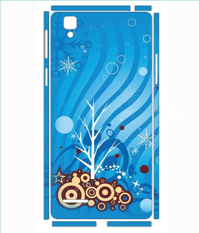 Snooky Oppo F1 Mobile Skin  (Blue)