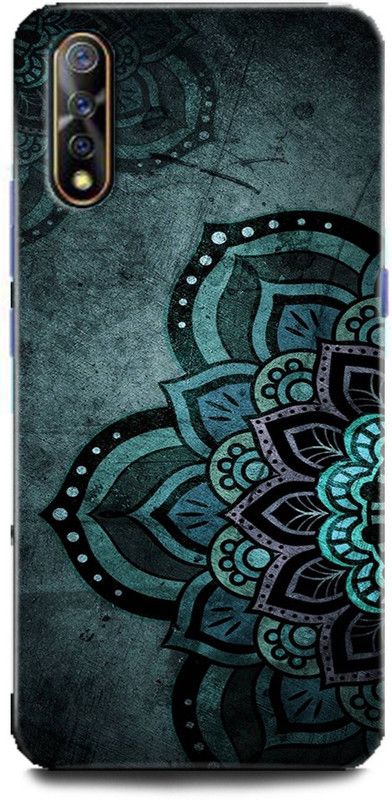 Afterglow Back Cover for Vivo S1 MANDALA, FLOWER, ABSTRACT, GEOMETRIC, DESIGN, GLITTER, PATTERN  (Multicolor, Shock Proof, Pack of: 1)