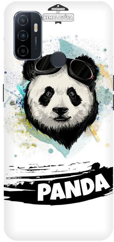 URCHIN Back Cover for Oppo A33 panda, Panda, panda love, panda image, cute, funny, cartoon  (Multicolor, Shock Proof)