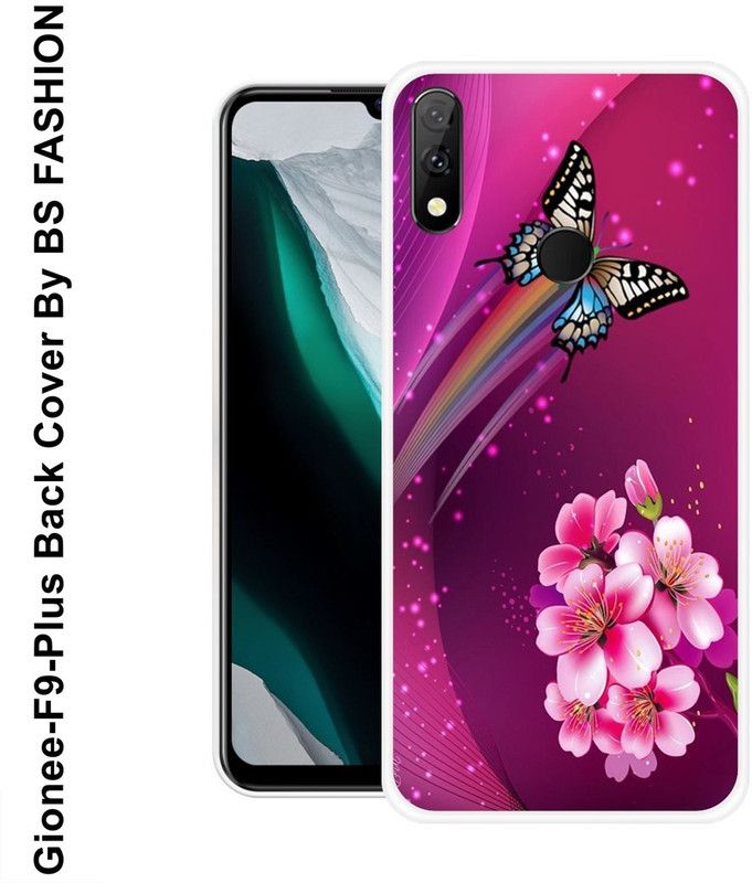 BSRAJ Back Cover for Gionee F9 Plus  (Pink, Silicon)