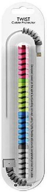 Pitambara 4 Pcs (1 Sets) Lightning Charger Cable Saver Cable Protector  (Multi Color)