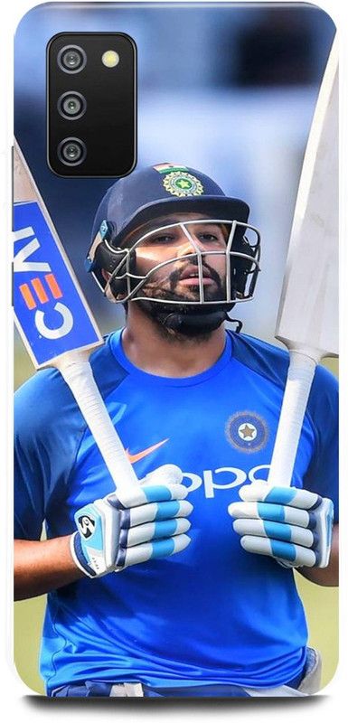 Ignite Back Cover for SAMSUNG Galaxy F02s, ROHIT SHARMA INDIA TEAM MUMBAI INDIANS  (Multicolor, Hard Case, Pack of: 1)