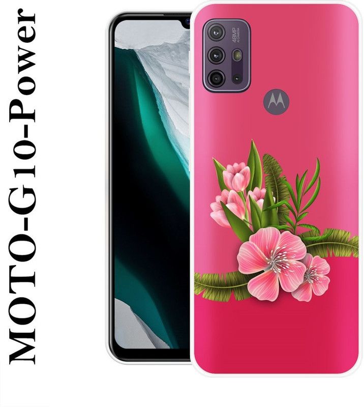 SIMAWAT Back Cover for Motorola Moto G10 Power  (Multicolor, Grip Case, Silicon)
