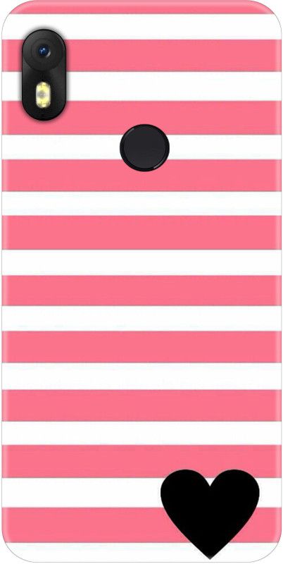 #Uncultured Back Cover for Infinix Hot S3 - Pink Heart Print  (Multicolor, Hard Case, Pack of: 1)