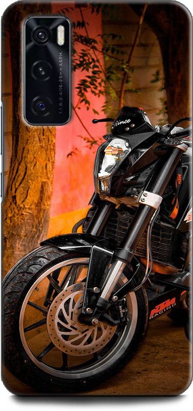 Afterglow Back Cover for Vivo V20 SE KTM DUKE, KTM, PRINCE,BIKE, RACING BIKE,  (Multicolor, Shock Proof, Pack of: 1)