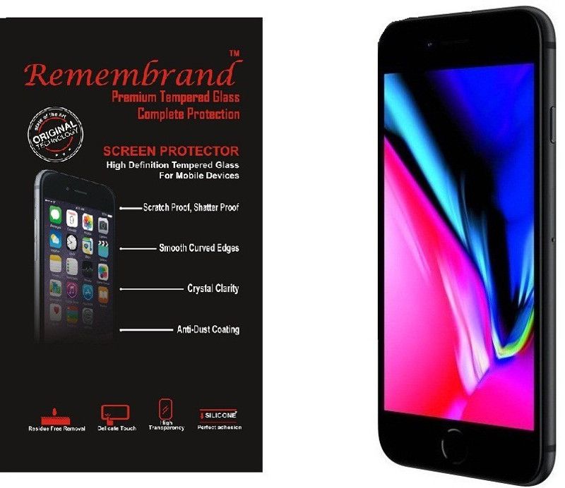 Remembrand Impossible Screen Guard for Apple iPhone 8  (Pack of 1)