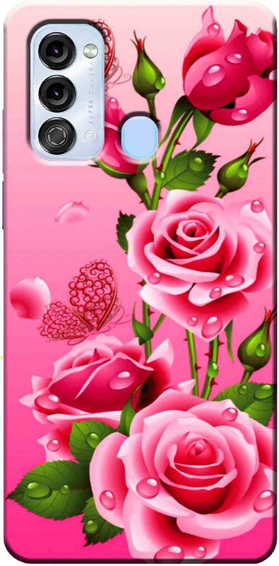 Auqueno Back Cover for Itel Vision 3 2522  (Multicolor, Anti-radiation, Silicon, Pack of: 1)