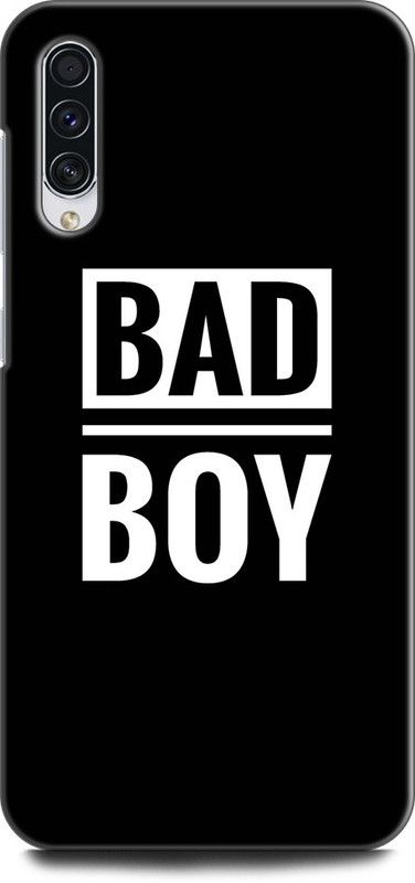 Afterglow Back Cover for SAMSUNG Galaxy A70 BAD BOY, BLACK AND WHITE, ATTITUDE, COOL, STYLE  (Multicolor, Shock Proof, Pack of: 1)