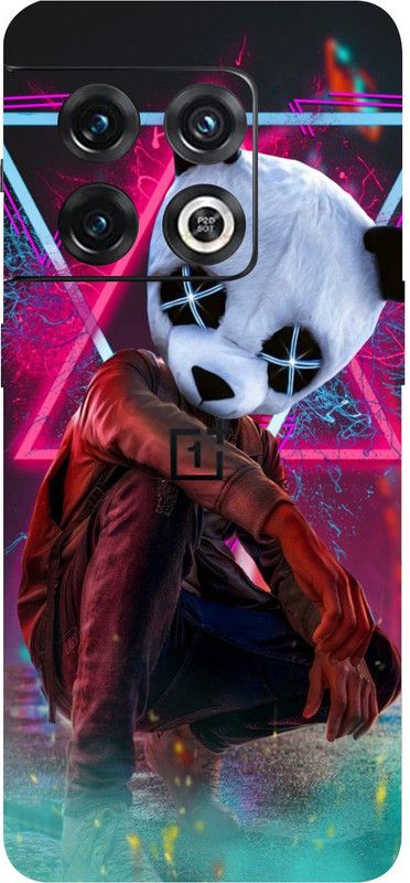 BugguSkin OnePlus 10 Pro 5G, ONEPLUS 10 PRO 5G Mobile Skin  (Ultra Super Party Panda Mood Skin With High Matte Finish.)