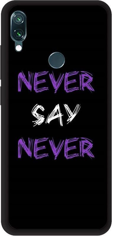 URCHIN Back Cover for Note7pro never say never, never give up, motivation, attitude  (Multicolor, Shock Proof, Pack of: 1)