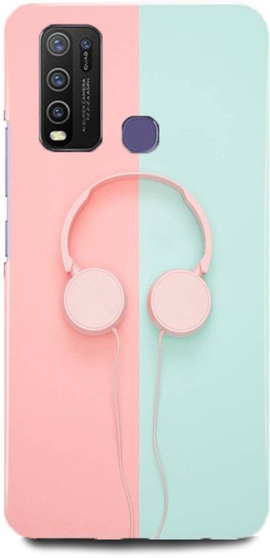 MP ARIES MOBILE COVER Back Cover for Vivo Y50/Vivo 1935,music,earphone,headphone,love,music  (Multicolor, Hard Case, Pack of: 1)